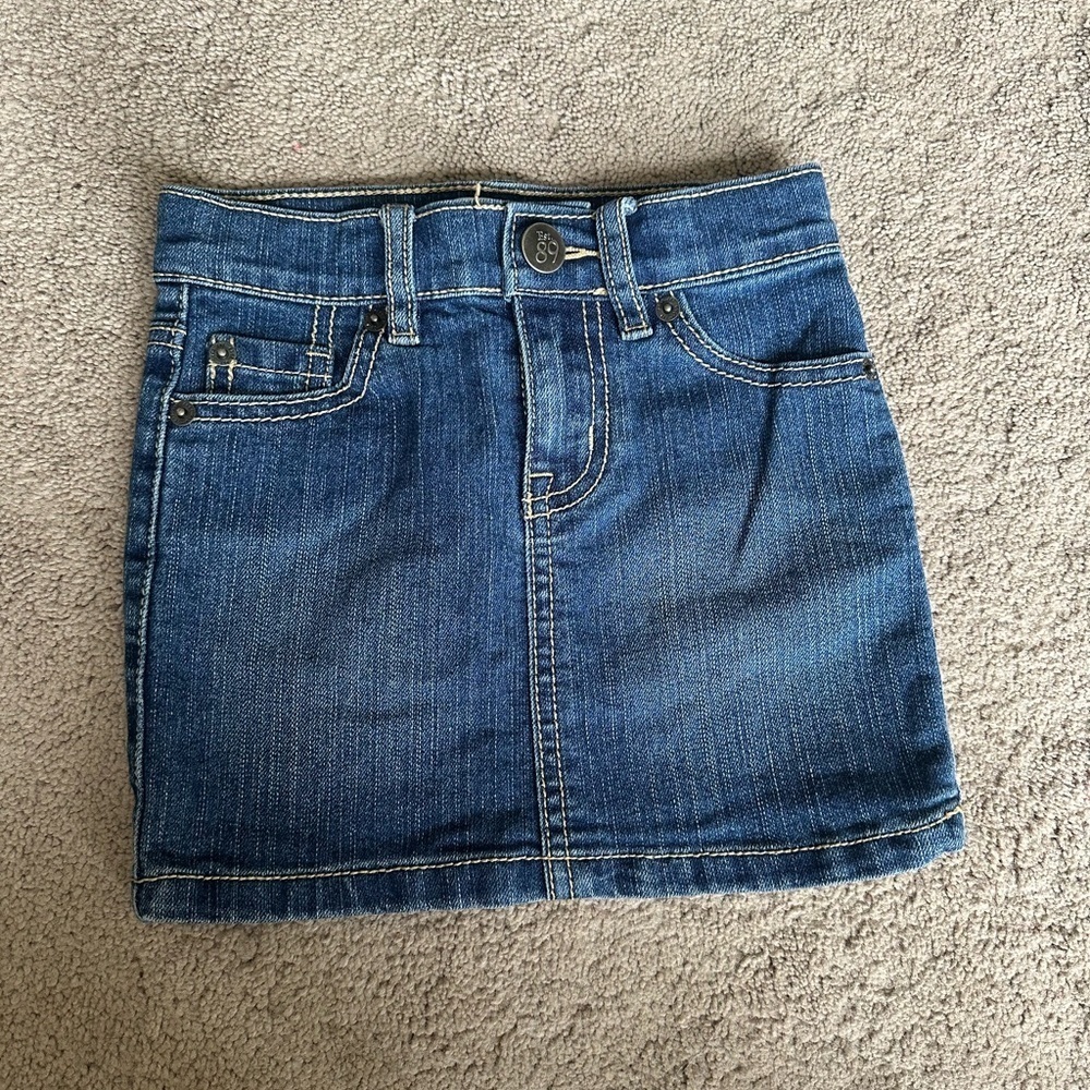 Girls Jean skirt 4